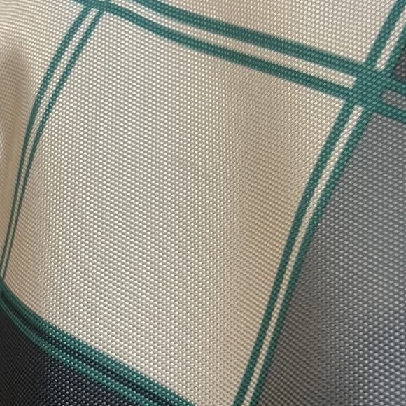 FUL Backpack w Padded Laptop Cushion Sleeve Pockets Green & Gray Plaid - NEW - Picture 9 of 10